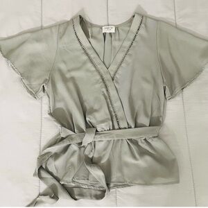 Sage Sienna Sky Blouse
